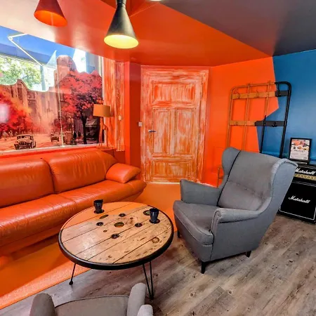 Apartment Experience Unique, Themes & Jeux A Strasbourg, En Duplex *